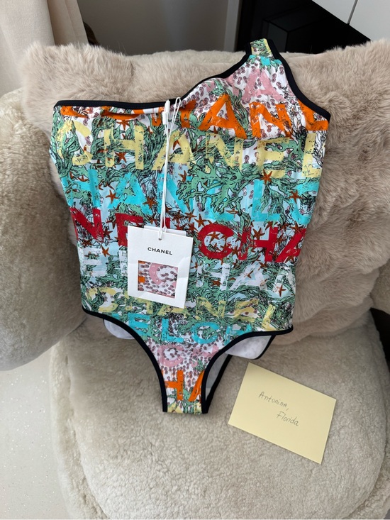 CHANEL Other - CHANEL Coco Beach 2026 Multicolor One-Shoulder Swimsuit